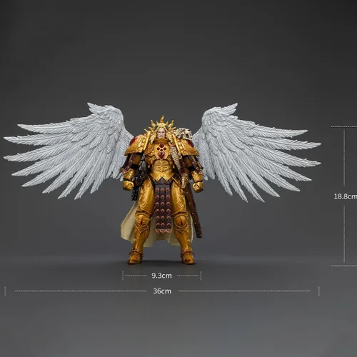 Miniatura 3 de JoyToy Warhammer 40K La Herejía de Horus 1/18 Figura de Acción Ángeles de Sangre Sanguinius Primarca de la IXª Legión Colección Modelo Cumpleaños