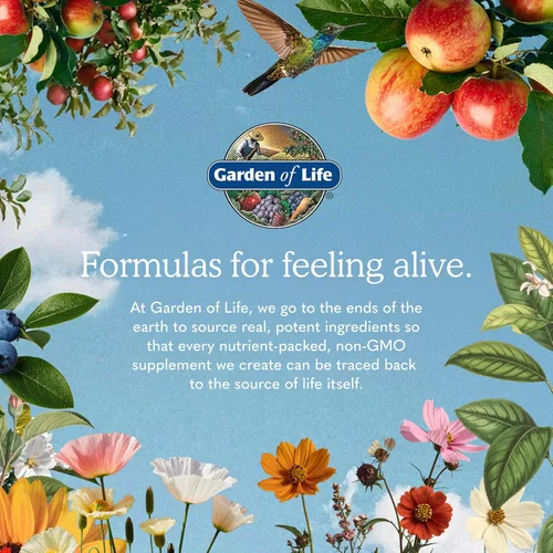 Miniatura 8 de Suplemento de hierro crudo Garden of Life Vitamin Code Raw - 30 cápsulas veganas, hierro de 22 mg una vez al día, vitaminas C, B12, ácido fólico