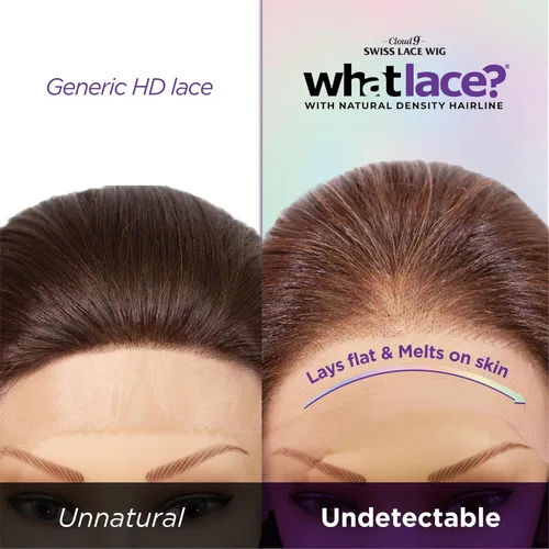 Miniatura 3 de Sensationnel What Lace Pelucas 13X6 - Zelena Frontal de Encaje Atado a Mano Sin Pegamento Sintético con Densidad Natural Línea de Cabello 2 MARRÓN