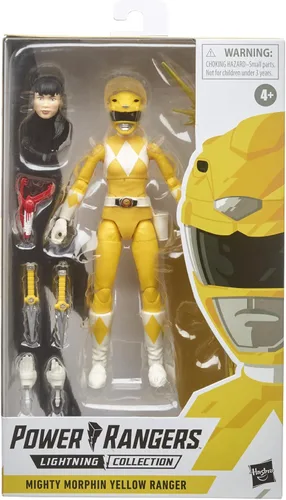 Miniatura 2 de Power Rangers Lightning Collection - Figura de acción coleccionable (6 pulgadas), color amarillo