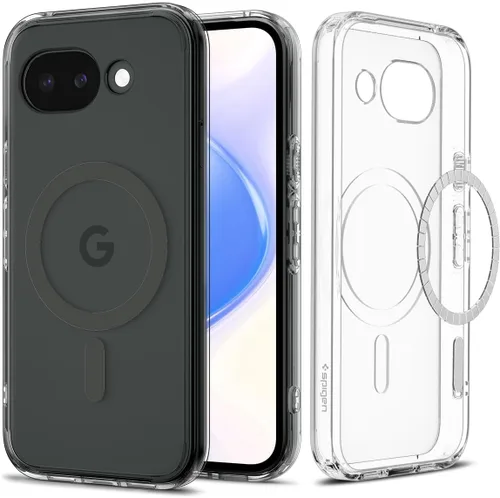 Miniatura 11 de Spigen Funda para Pixel 9a, Ultra Hybrid MagFit (2025) [Compatible con accesorios MagSafe] [Anti-amarillamiento] - Transparente