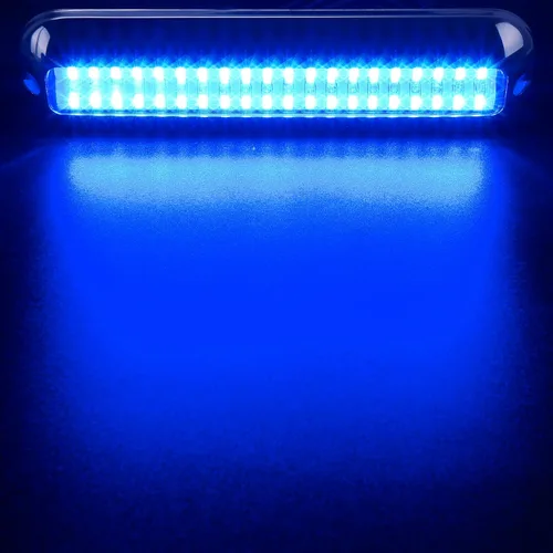 Miniatura 3 de HUSUKU SOOP3 PRO 2000LM 60LED - Lámpara impermeable para embarcación, luz ultraclara, elevada intensidad, Azul
