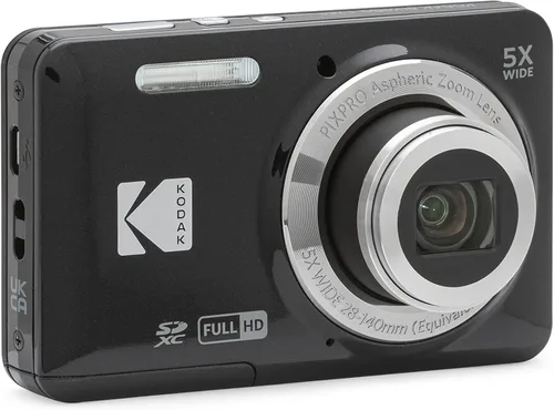 Miniatura 4 de KODAK PIXPRO FZ55-BK - Cámara digital de sensor CMOS de 16 MP con zoom óptico de 5X, gran angular de 28 mm, video Full HD de 1080P, pantalla LCD