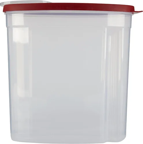 Miniatura 2 de Rubbermaid contenedor para cereales transparente tapa roja (1,5 galones) – 1783748., Rojo