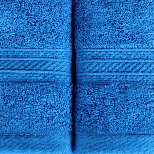 Miniatura 5 de Superior Juego de 2 toallas de baño de fibra larga 100% algodón peinado de 27.64 oz/m², para baño, ducha, cocina, súper suave, afelpado, altamente
