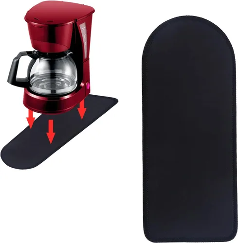 Alfombrilla para cafetera para encimeras, deslizadores de electrodomésticos para electrodomésticos de cocina, deslizador de cafetera de