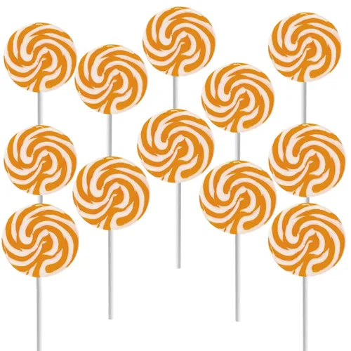 Miniatura 11 de Fruidles Paquete de 24 paletas de remolino de manzana verde, dulces de caramelo, recuerdos de fiesta, 1.5 pulgadas envueltas individualmente