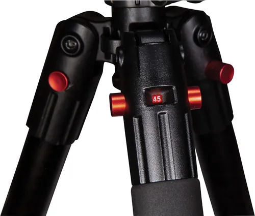 Miniatura 3 de BOG DeathGrip Aluminum Tripod with Durable Frame, Lightweight, Stable Design, Bubble Level, Adjustable Legs, Shooting Rest, and Hands-Free Operation