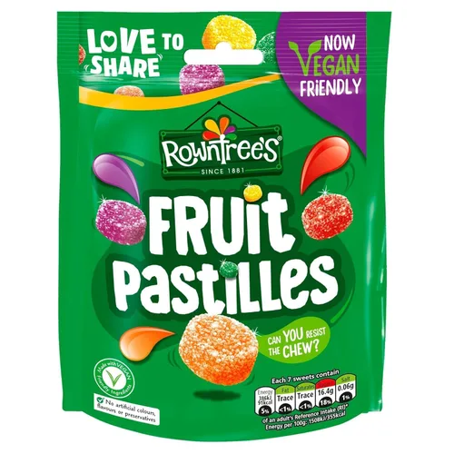 Miniatura 2 de Rowntree - Bolsa para pastillas de frutas, 5.04 oz (paquete de 6)