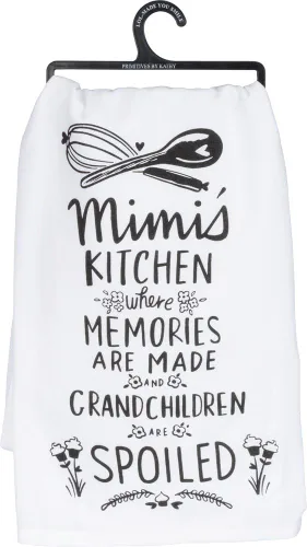 Miniatura 5 de Primitives by Kathy - LOL Trapo de cocina, de algodón, con texto en inglés “Nana is The Name