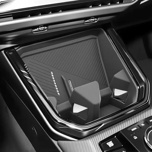 Miniatura 8 de SKTU Compatible con 2020-2024 2025 Land Rover Defender organizador de consola central 2023 2024 2025 accesorios Defender 2024 2025 bandeja