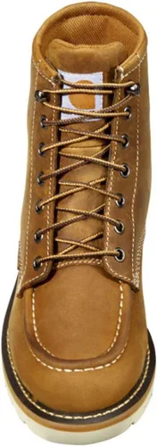 Miniatura 10 de Carhartt Botines de cuña de 6 pulgadas impermeables con punta suave para mujer, Negro