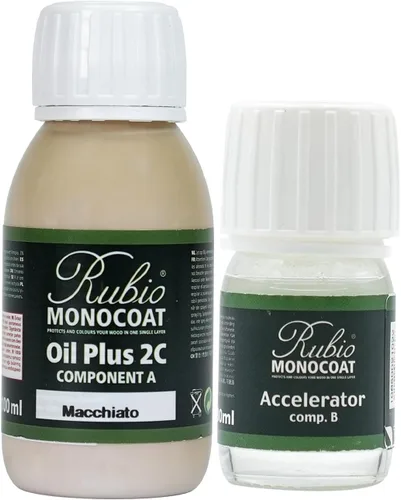 Miniatura 15 de Rubio Monocoat Tinte y acabado para madera de 650 pies cuadrados - Niebla Oil Plus 2C Aceite de linaza de secado rápido, ecológico