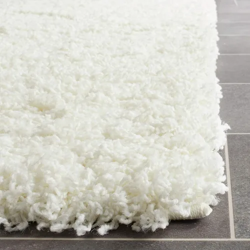 Miniatura 30 de SAFAVIEH Laguna Shag Collection - Alfombra decorativa, 2 pies 3 pulgadas x 4 pies, color beige, diseño sólido, no desprende pelusa y de fácil