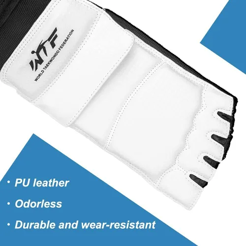 Miniatura 4 de Equipo de protección para Taekwondo Sparring Protector de pie para Karate Boxeo Sparring Protector de pie, Equipo de protección para pies de artes