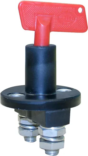 Miniatura 2 de HELLA - Interruptor principal de batería 002843011, serie 2843, con capacidad nominal de 100 amperios
