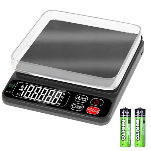 Miniatura 13 de Mini báscula, escala de 6.6 libras para gramos, báscula digital de alimentos, báscula de cocina y básculas de alimentos para cocina, báscula