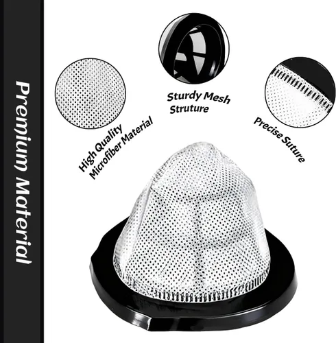 Miniatura 5 de Paquete de 2 filtros de vacío 2030 y 4 filtros de espuma con cepillo, compatibles con modelos de vacío 3 en 1 Bissell 2030, 20303, 20306, 20307
