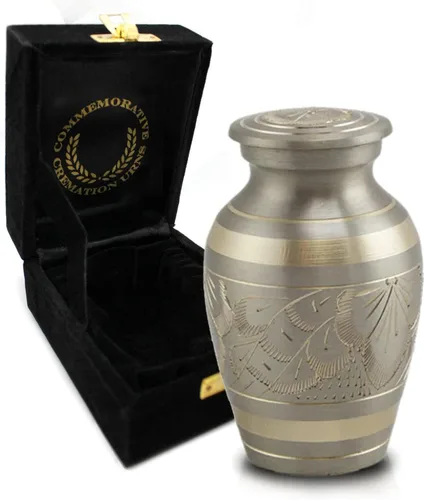 Miniatura 28 de Commemorative Cremation Urns for Human Ashes Adulto Hombre y Mujer – Urnas de cremación personalizadas decorativas bellamente hechas a mano