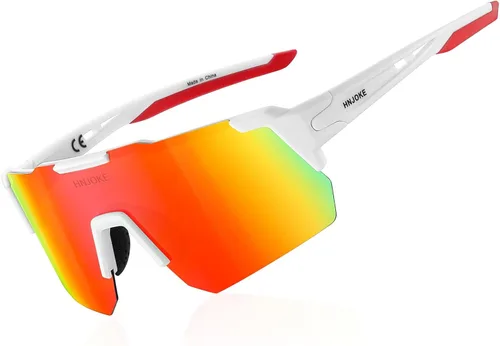 Miniatura 11 de Sports Polarized Sunglasses, UV 400 Protection Sun Glasses Women, Mens Glasses for Cycling Biking Running Rosa