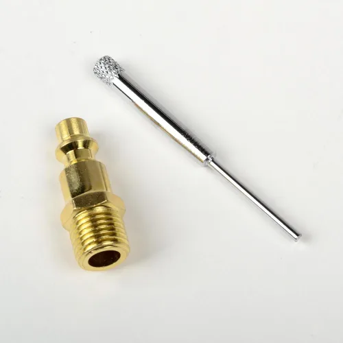 Miniatura 3 de ATE Pro. USA - Lijadora de ángulo de aire de 2 pulgadas con almohadilla de respaldo de cierre de gancho y bucle, mini lijadora de aire orbital, mini
