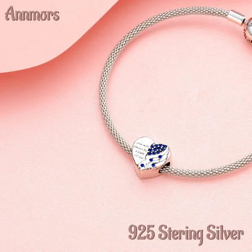Miniatura 2 de Annmors Charms for Bracelets Family Animal Safety Chains Nature Dangle for Women Bracelets & Necklace Pendant