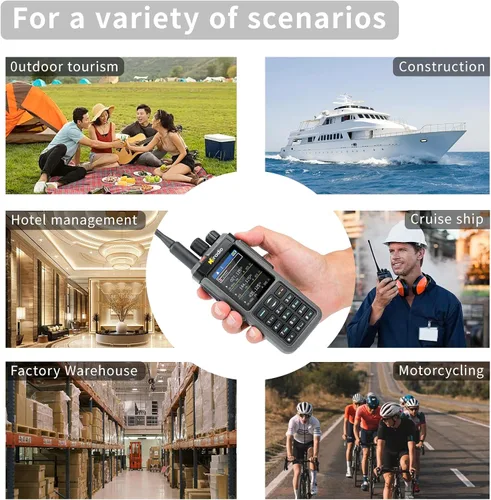 Miniatura 6 de Y23UV-98 - Radio jamón de 10 W, receptor HF CB SSB de largo alcance, Walkie Talkie, radio portátil de 2 vías, 1024 canales con repetidor de banda