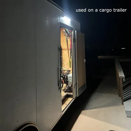 Miniatura 5 de Raycharm Lámpara LED de 20 pulgadas para toldo de barco y barco marino, haz de ángulo descendente de 40°, blanco frío 6000K, 12V/24V CC, alta salida