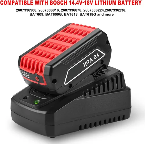Miniatura 6 de Cargador de batería rápido para Bosch BC660 14.4V-18V batería de litio BC1880 BAT619G BAT619 BAT609G BAT609 BAT618 BAT618G BAT610G BAT614