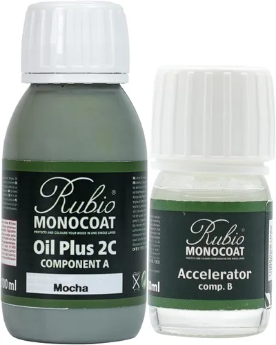Miniatura 33 de Rubio Monocoat Aceite para Acabado de Madera 175 pies² - Puro Oil Plus 2C Aceite de Linaza para Madera Rápido de Secar, Ecológico para Uso