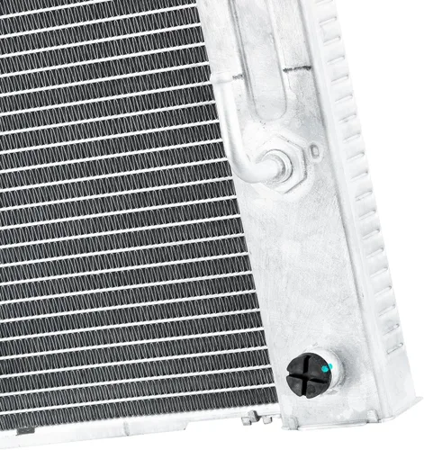 Miniatura 7 de Radiador y condensador de aluminio de alto rendimiento compatible con Infiniti G37 Sedan 13-17 Nissan 370Z 2009-2013, incluye condensador