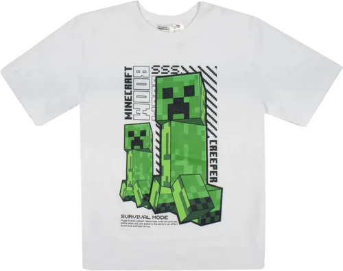 Miniatura 4 de Minecraft Creeper - Conjunto de pantalones deportivos de 3 piezas para niños, con cremallera, camiseta de manga corta y pantalones deportivos activos