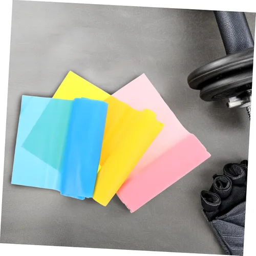 Miniatura 5 de 3 bandas de resistencia de fitness para entrenamiento de cuerpo completo, bandas elásticas para yoga, pilates, baile, correas de asistencia