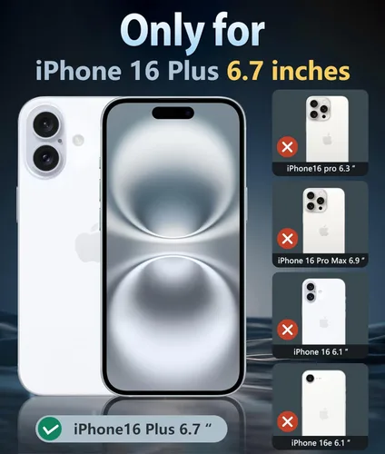 Miniatura 243 de FNTCASE Funda para iPhone 13 Pro-Max: Fundas magnéticas transparentes compatibles con Magsafe Slim anti amarillamiento protección contra caídas