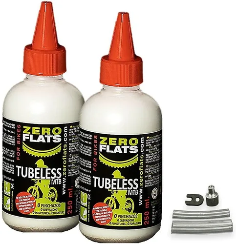 Sellador antipinchazos para neumáticos de bicicleta - 8.5 fl oz | Neumáticos estándar, sin cámara y tubulares | Todos los neumáticos de bicicleta |