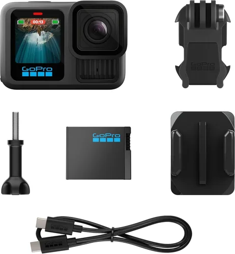 Miniatura 9 de GoPro HERO13 - Cámara de acción impermeable negra con batería Enduro, video HDR de 5.3K, fotos de 27 MP, estabilización hipersuave, transmisión