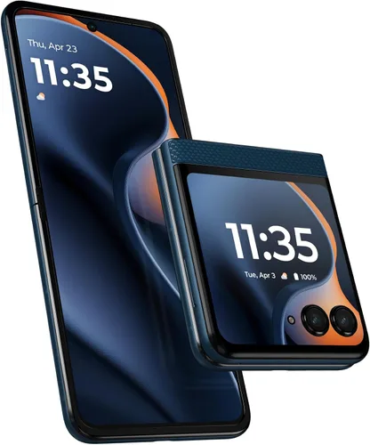 Miniatura 25 de Motorola Razr 2025 Desbloqueado Hecho para Estados Unidos 8/256GB Cámara de 50MP Pantone Lightest Sky