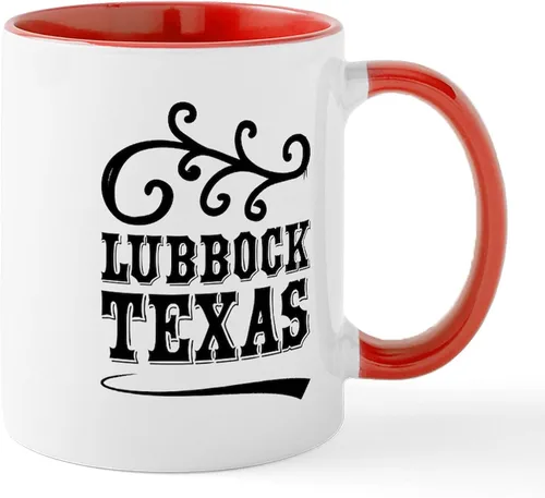 Miniatura 32 de CafePress – Taza Amarillo Texas – El único Taza de café, taza de café, S, Blanco