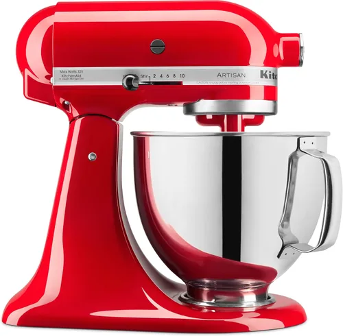 Miniatura 12 de KitchenAid Artisan Series KSM150PS, mezclador de pie con cabezal inclinable de 5 cuartos de galón con escudo de vertido KSM150PS, pistacho