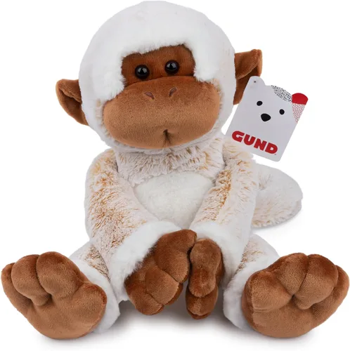GUND Tilly el Mono de Peluche, Animal de Peluche Premium para Edades 1 y Más, Crema/Marrón, 15 Pulgadas Mono 15.0 in