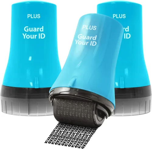 Miniatura 29 de Rodillo avanzado para prevención de robo de identidad y protección de privacidad personal de Guard Your ID, azul, estándar