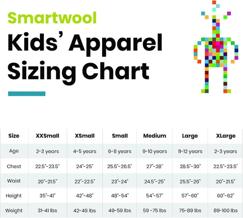 Miniatura 3 de Smartwool Niños Merino 250 Baselayer Pattern Crew