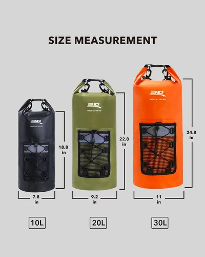 Miniatura 3 de 3D MAXpider Mochila de bolsa seca con tapa enrollable