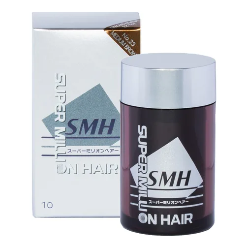 Super Million Hair Fibras de construcción – 0.35 onzas de espesante de cabello para adelgazar el cabello, polvo natural para el cabello, agua,