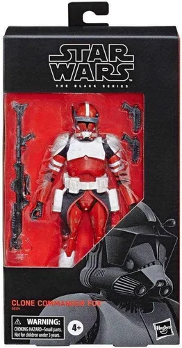 Miniatura 2 de HASBO Star Wars: The Clone Wars Clone Commander Fox The Black Series Figura (2019)