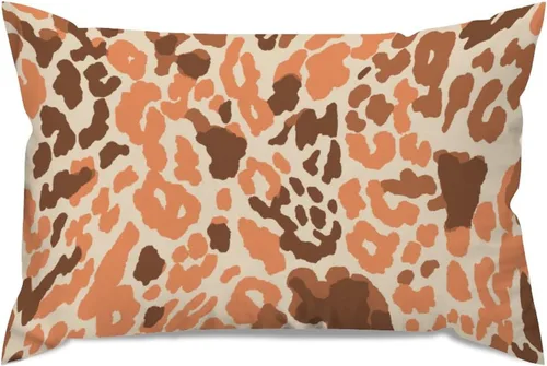 Miniatura 146 de ArogGeld Funda de almohada para sofá, guepardo y leopardo, estampado de leopardo, funda de cojín decorativa de granja para sala de estar