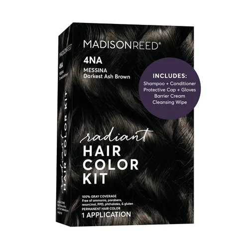 Miniatura 19 de Madison Reed - Kit de color de cabello radiante, tinte permanente para el cabello, 100 % cobertura de canas, sin amoníaco, castaño Catania 5NGM