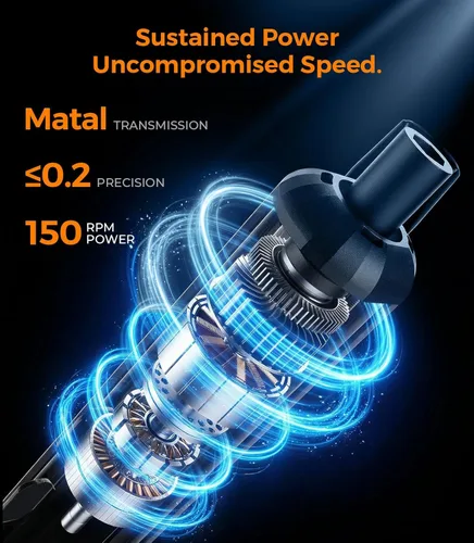 Miniatura 2 de Wesdut Juego de mini destornilladores eléctricos 76 en 1, [control de par preciso] destornillador de precisión de potencia magnética, kit
