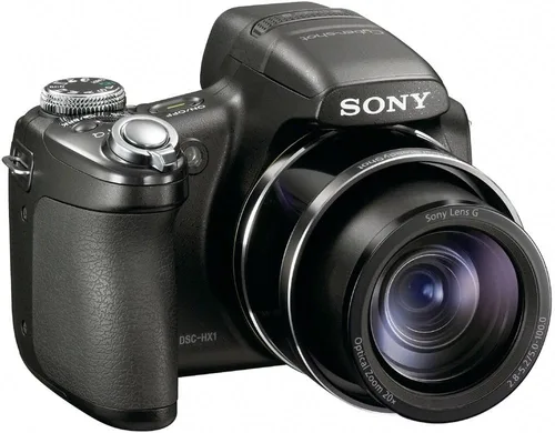 Sony Cybershot DSC-HX1 9.1MP 20x Zoom óptico Cámara digital con estabilización de imagen de disparo súper constante y LCD de 3.0 pulgadas