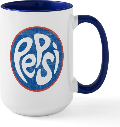 Miniatura 17 de CafePress Pepsi - Taza de café de cerámica (15.0 fl oz)